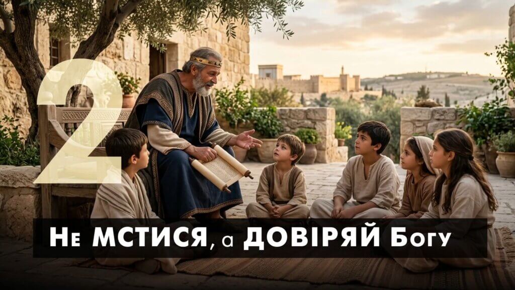 2. Не мстися, а довіряй Богу