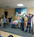 Дети выступили со стихами и сценкой